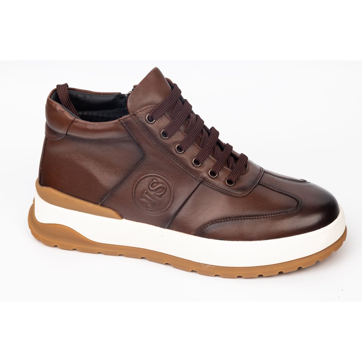 Ghete barbati piele naturala JOHAN sport 369 Maro 39