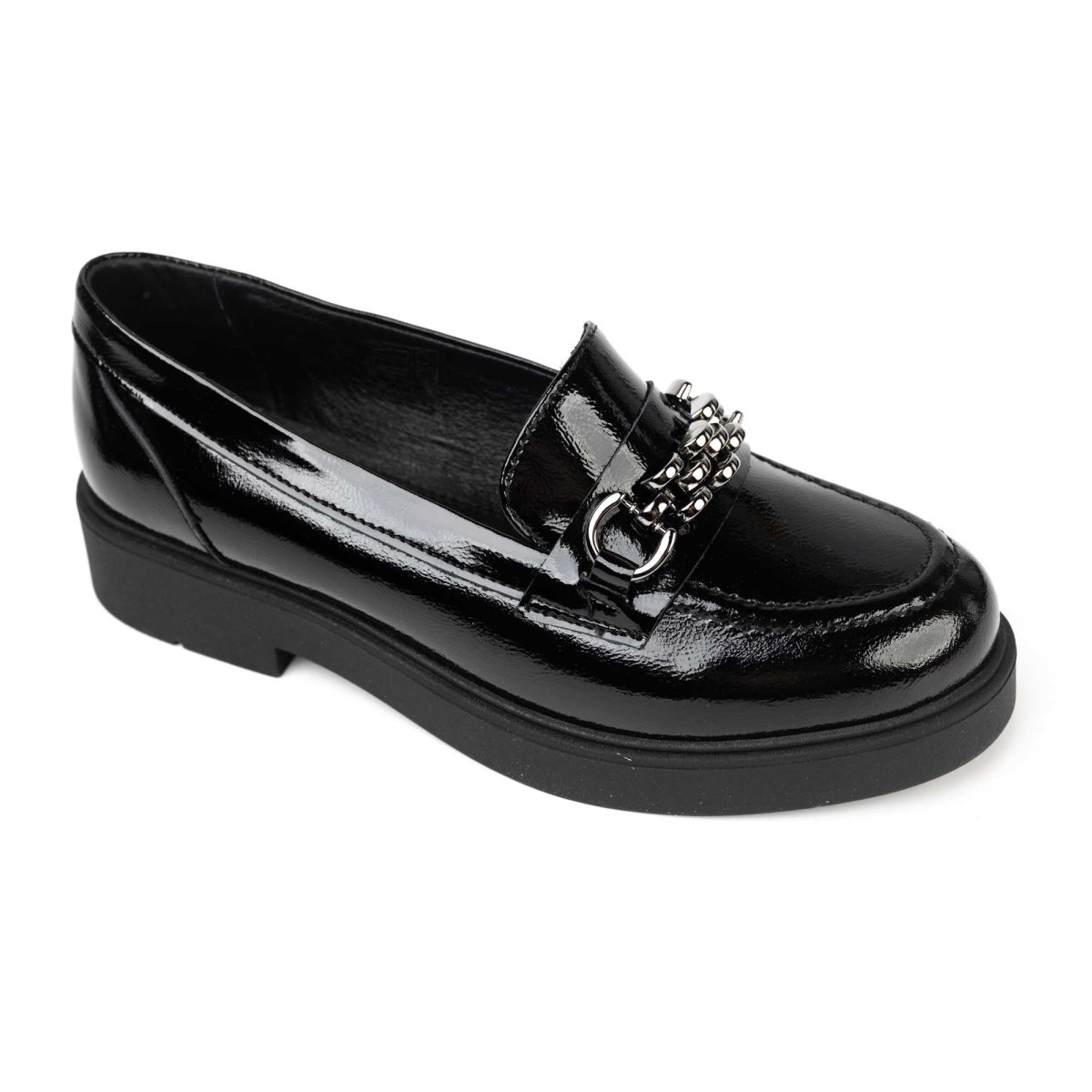 Pantofi dama piele naturala lac CATALI 604 N lac 37
