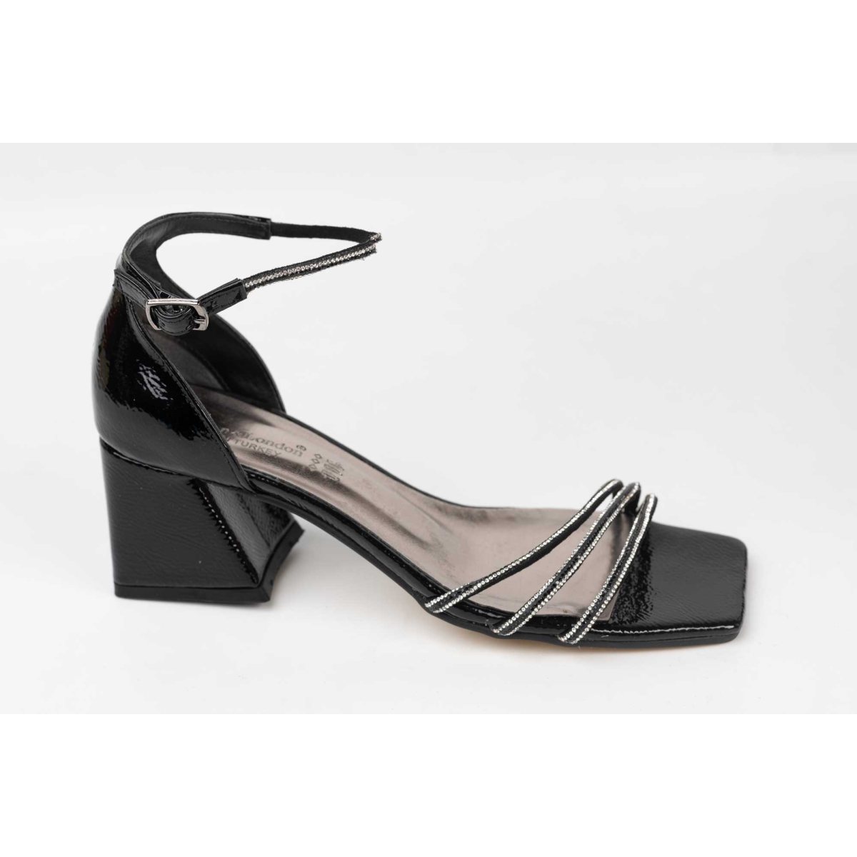 Sandale dama piele eco LONDON 320 negru 37