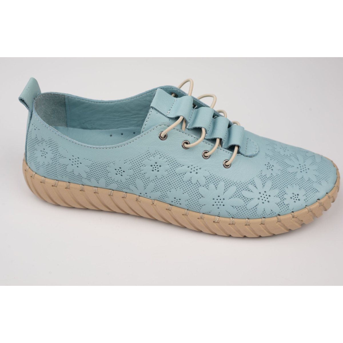Pantofi damă piele naturală BIOFLEX 532 Blue 36