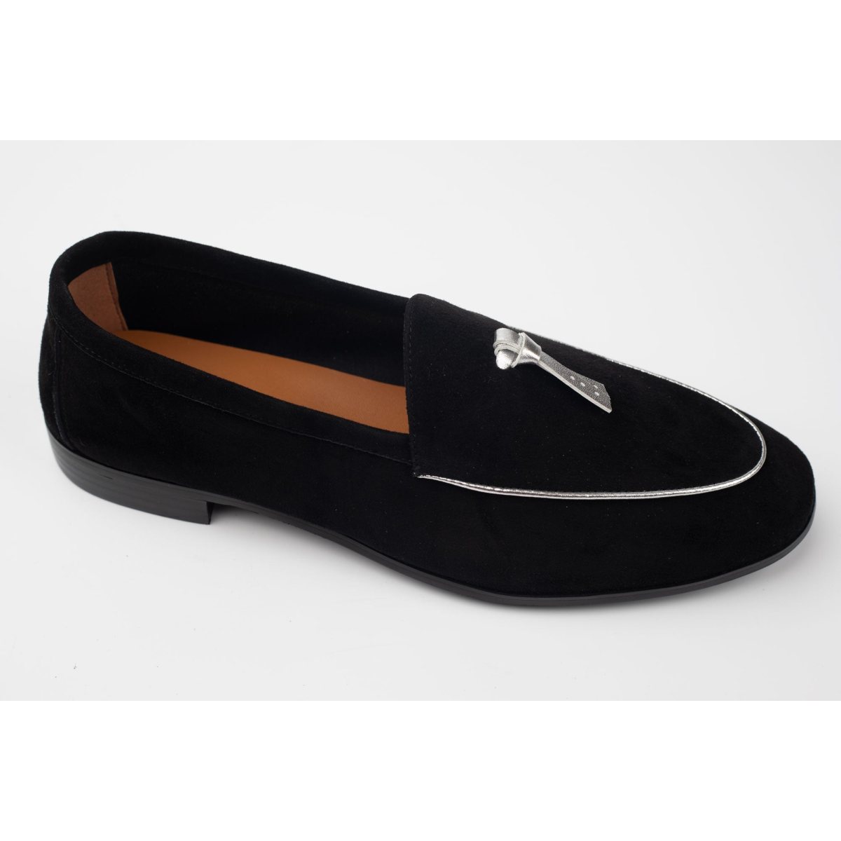 Pantofi piele naturală întoarsă FEELING 8180 N vel 35