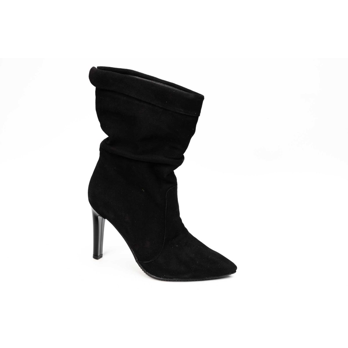 Ghete dama piele naturală întoarsă elegante ANTONIO 11225 N velur 36