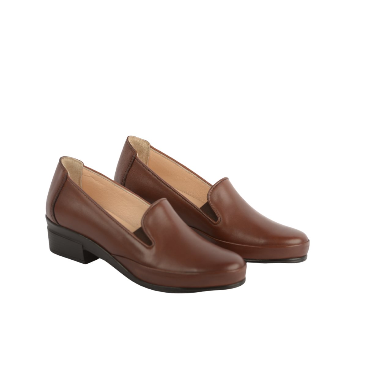 Pantofi dama casual piele naturala JOHAN 220 maro 36 / Piele naturala / brown