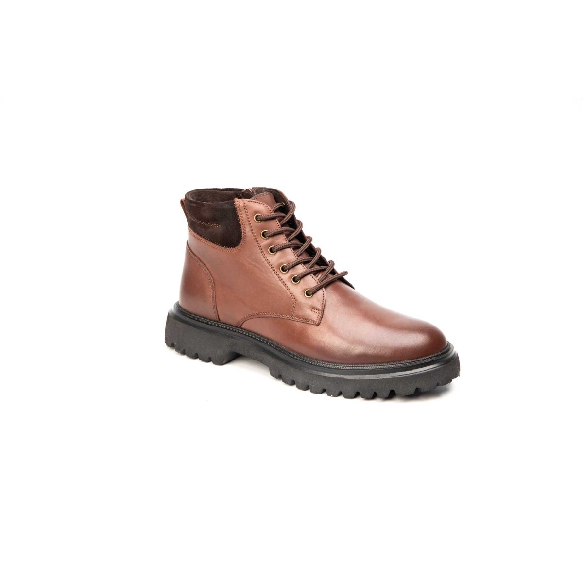 Ghete barbati casual piele naturala CATALI 067 maro box 40 / Piele naturala / brown