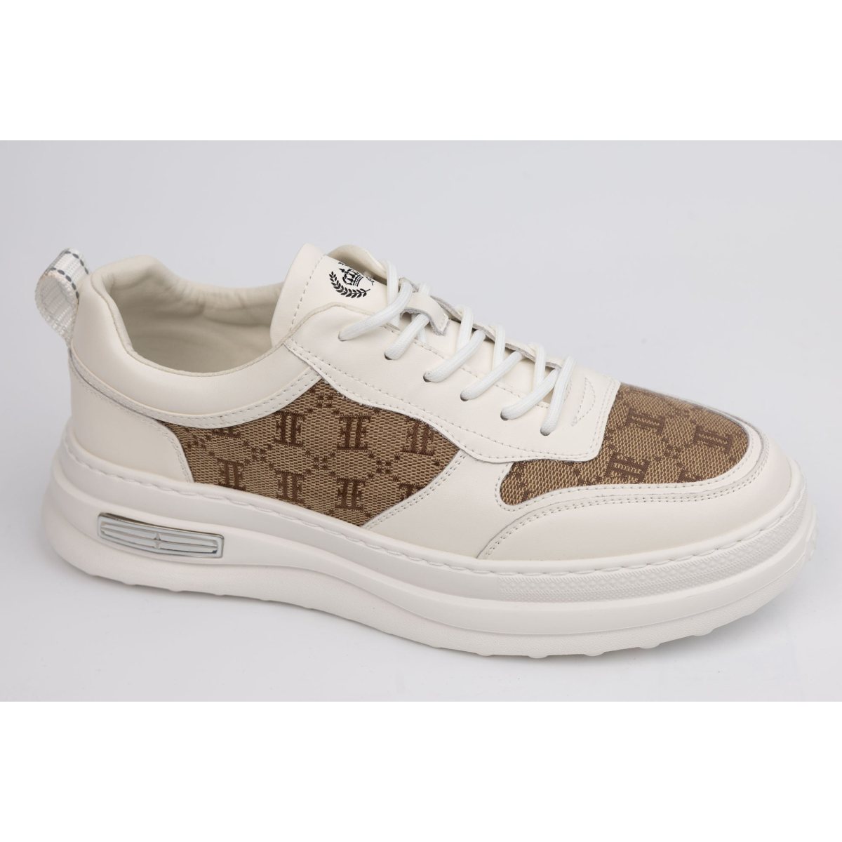 Pantofi barbati sport piele naturala FRANCO GERARDO 68011 ALB 39