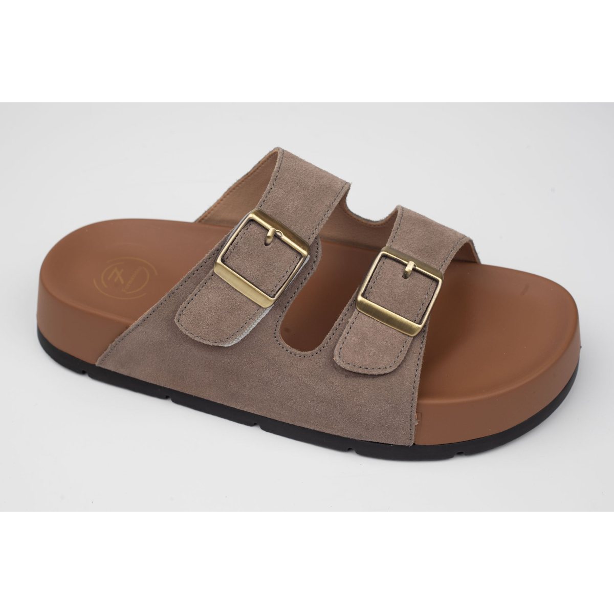 Saboți damă piele naturală FORMAZIONE 2558 Grey 36