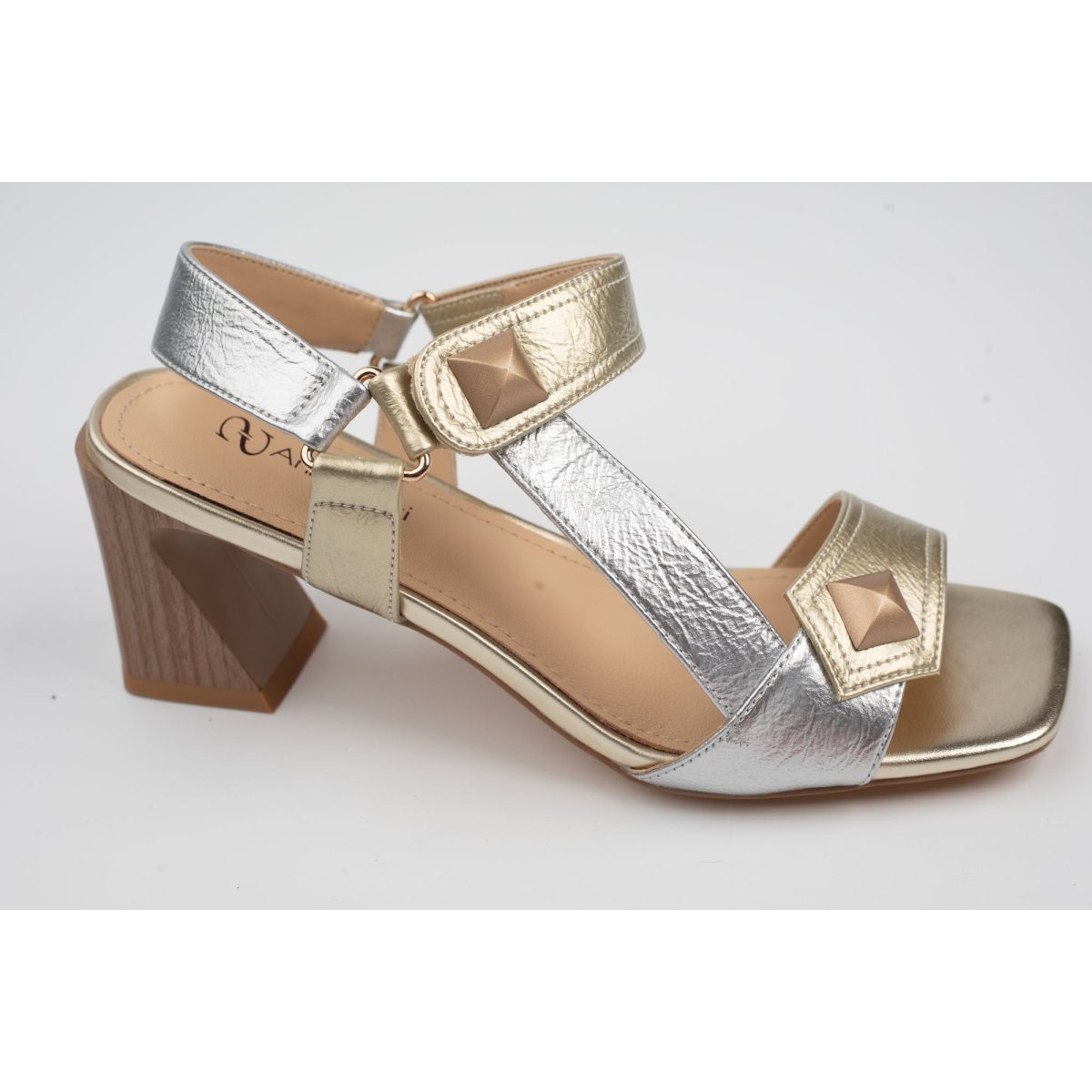 Sandale damă piele naturală ANNA V 26 Auriu AG 36