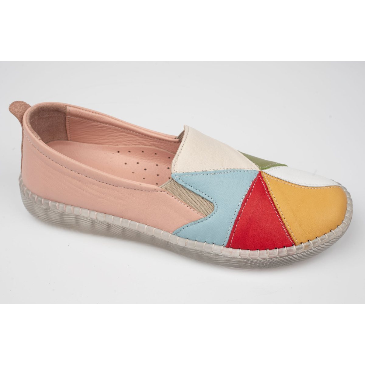 Pantofi damă piele naturală BIOFLEX 774 Roz color