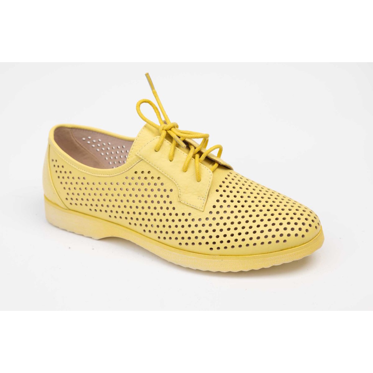 Pantofi casual piele naturala JOSE SIMON 341-108 Galben 37