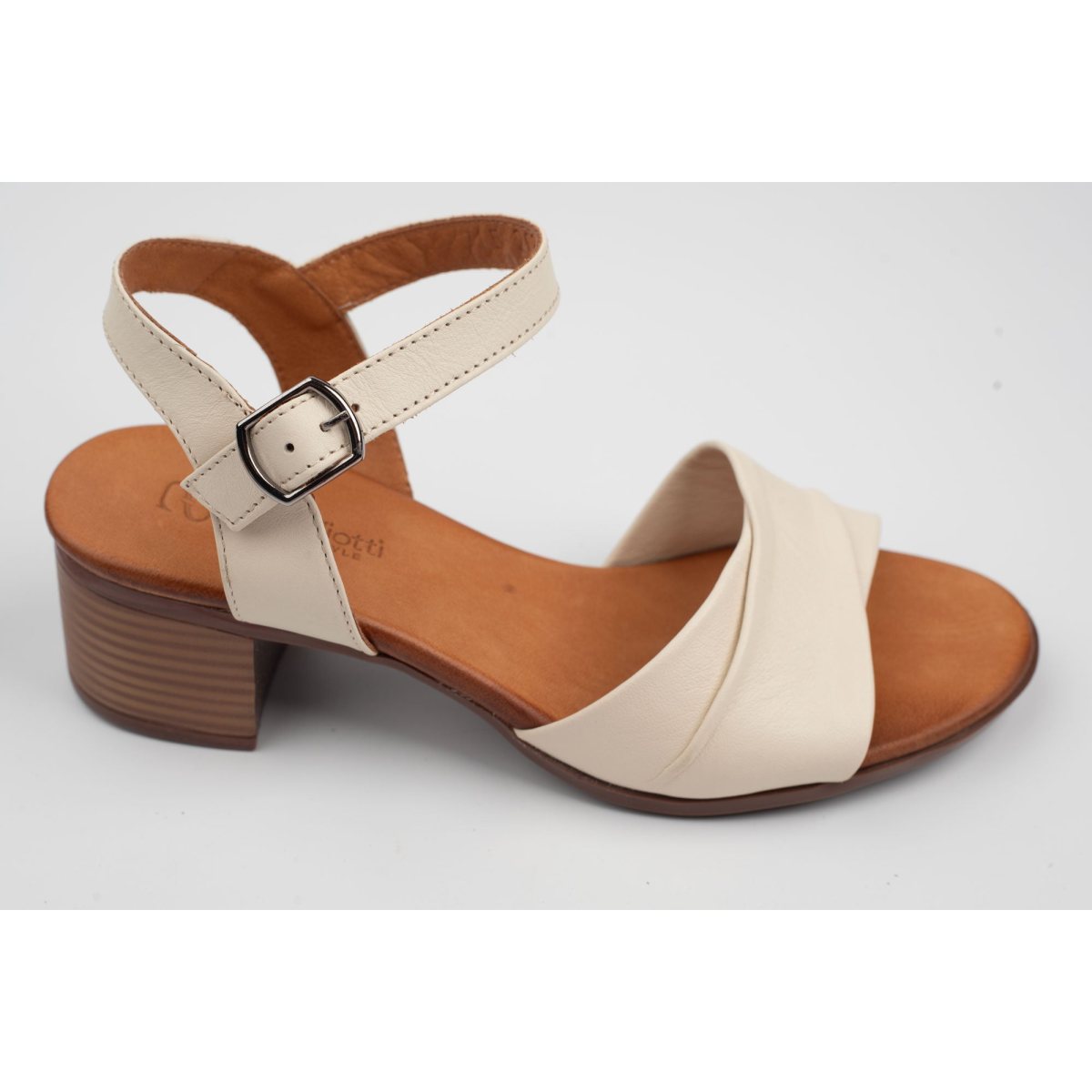 Sandale damă piele naturală ANNA V 715 Bej 36