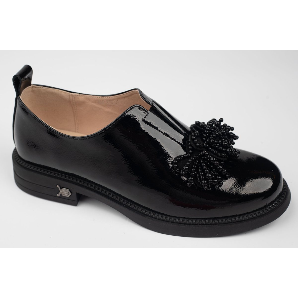 Pantofi damă piele naturală lăcuită BETINA Mel 219 Nlac 35