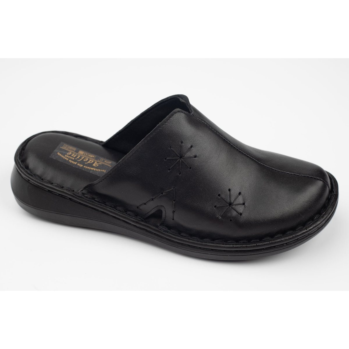 Saboti dama piele naturală ADELINE M 01 Negru 36