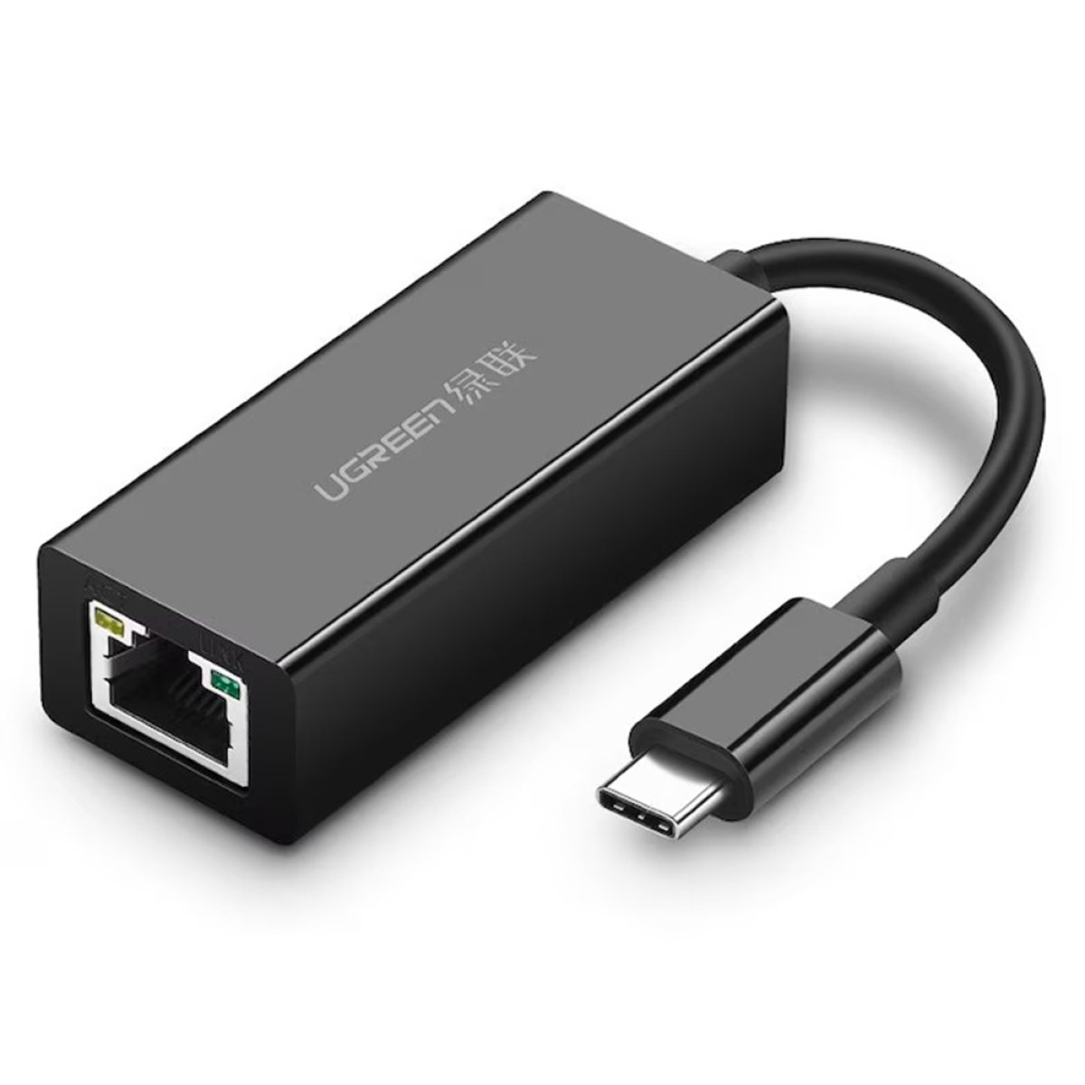 Adaptor pentru Internet, USB-C la RJ45, 1000Mbps - Ugreen US236 (50307) - Black