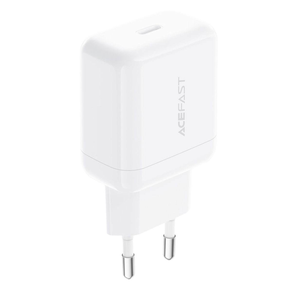 Incarcator pentru Priza, Type-C, 20W, Fast Charging - Acefast (A130) - White