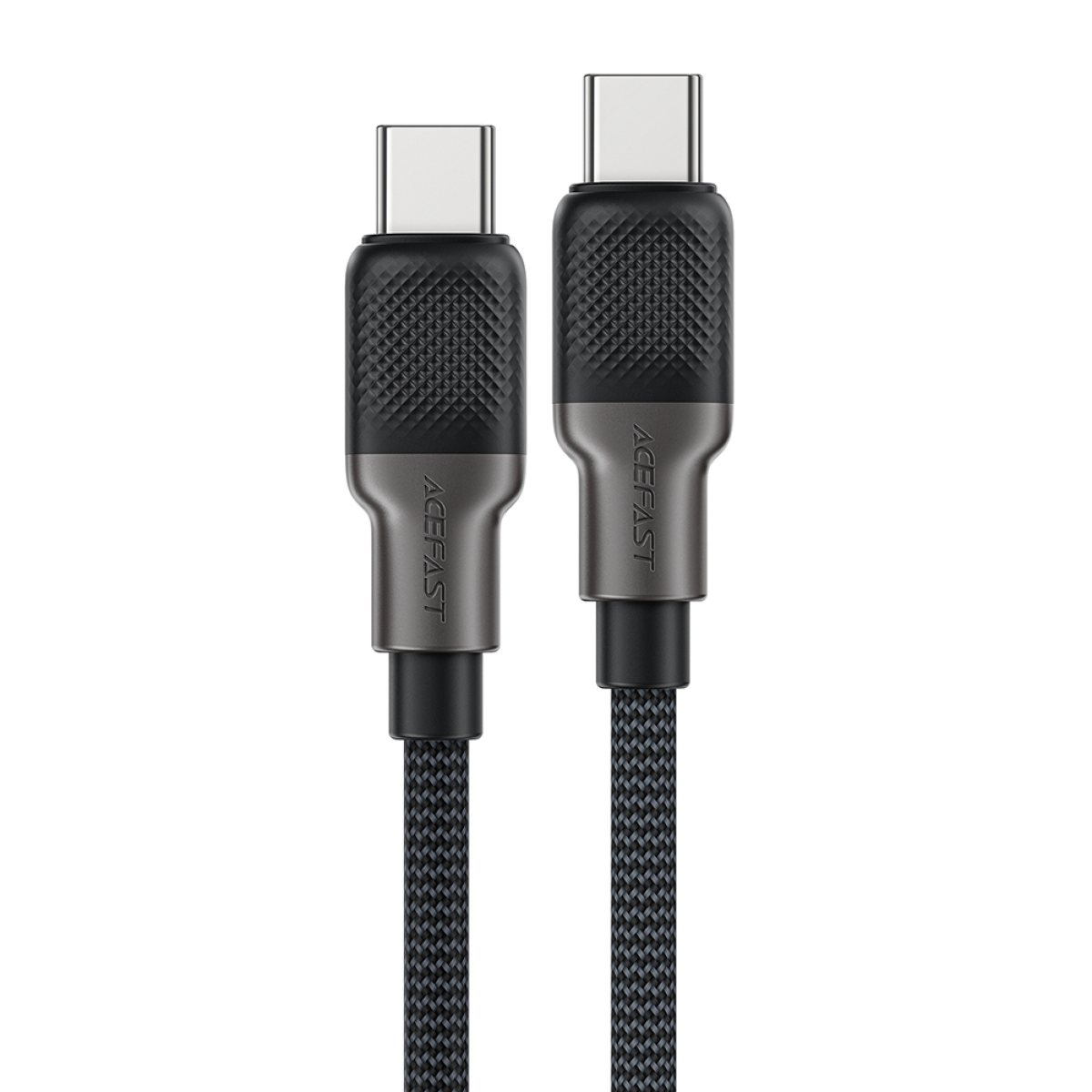 Cablu de incarcare, Type-C to Type-C, 60W, High-Speed Charging, 1.2m - Acefast (C10-03) - Black