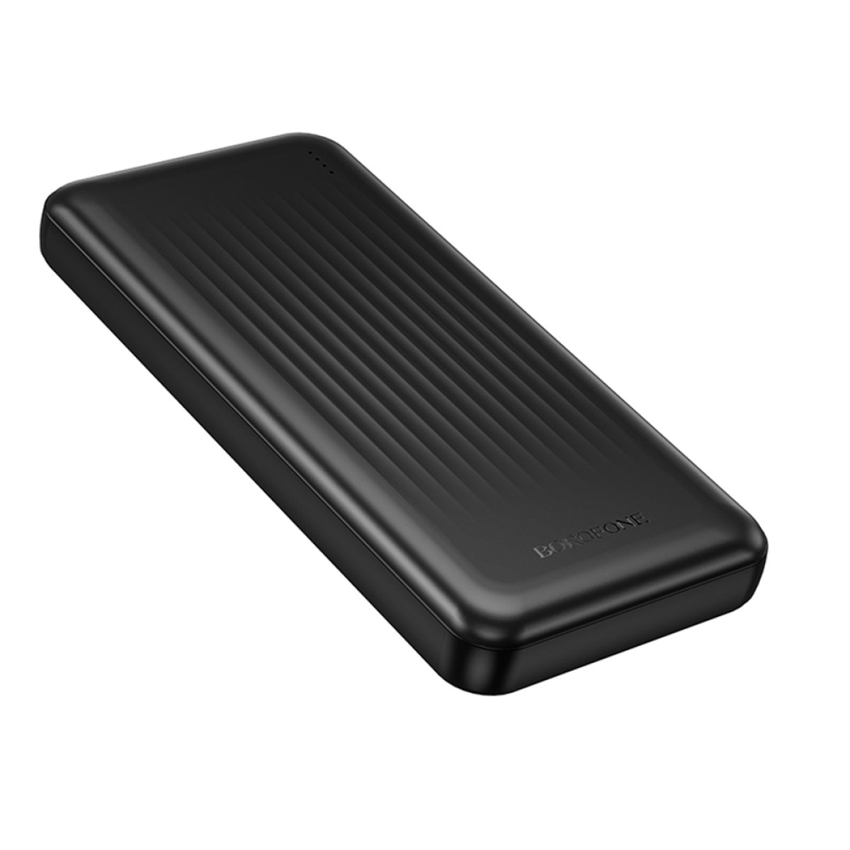 Power Bank, 2x USB, USB-C, Micro-USB, 10000mAh - Borofone Clever Series (BJ78) - Black
