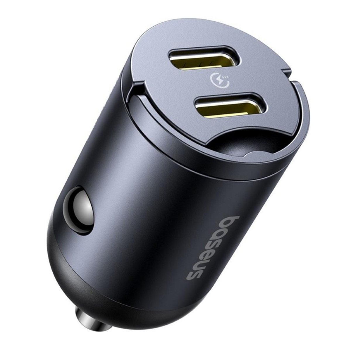 Incarcator Masina, Type-C, 30W, Fast Charge - Baseus (C00035001121-03) - Black