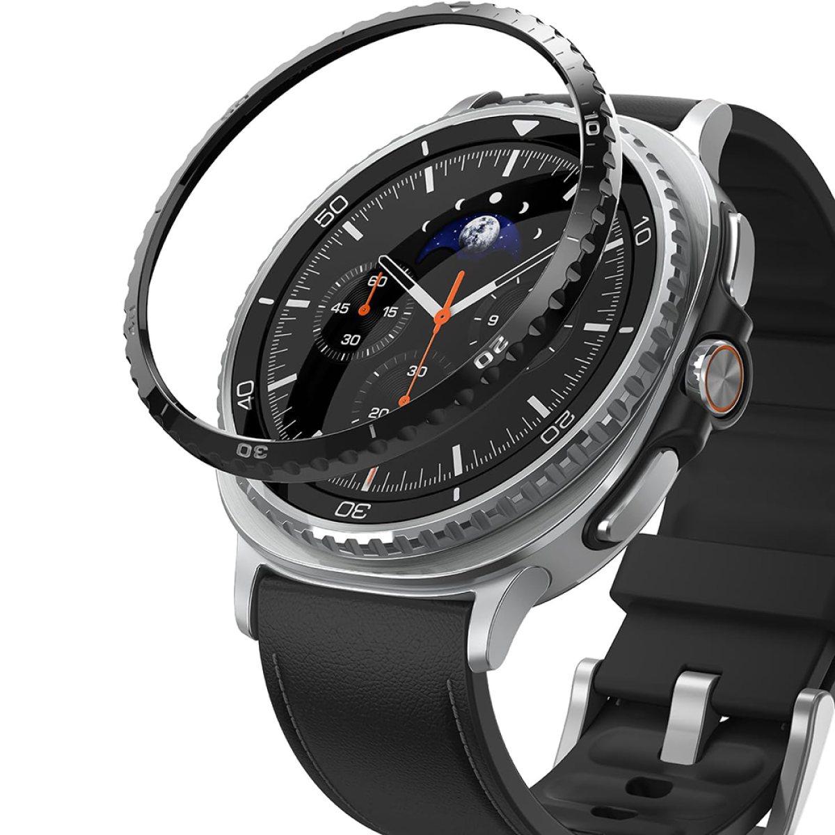 Rama pentru Samsung Galaxy Watch8 Classic - Ringke Inner Bezel Styling - Black (GW8C-46-IN-02)