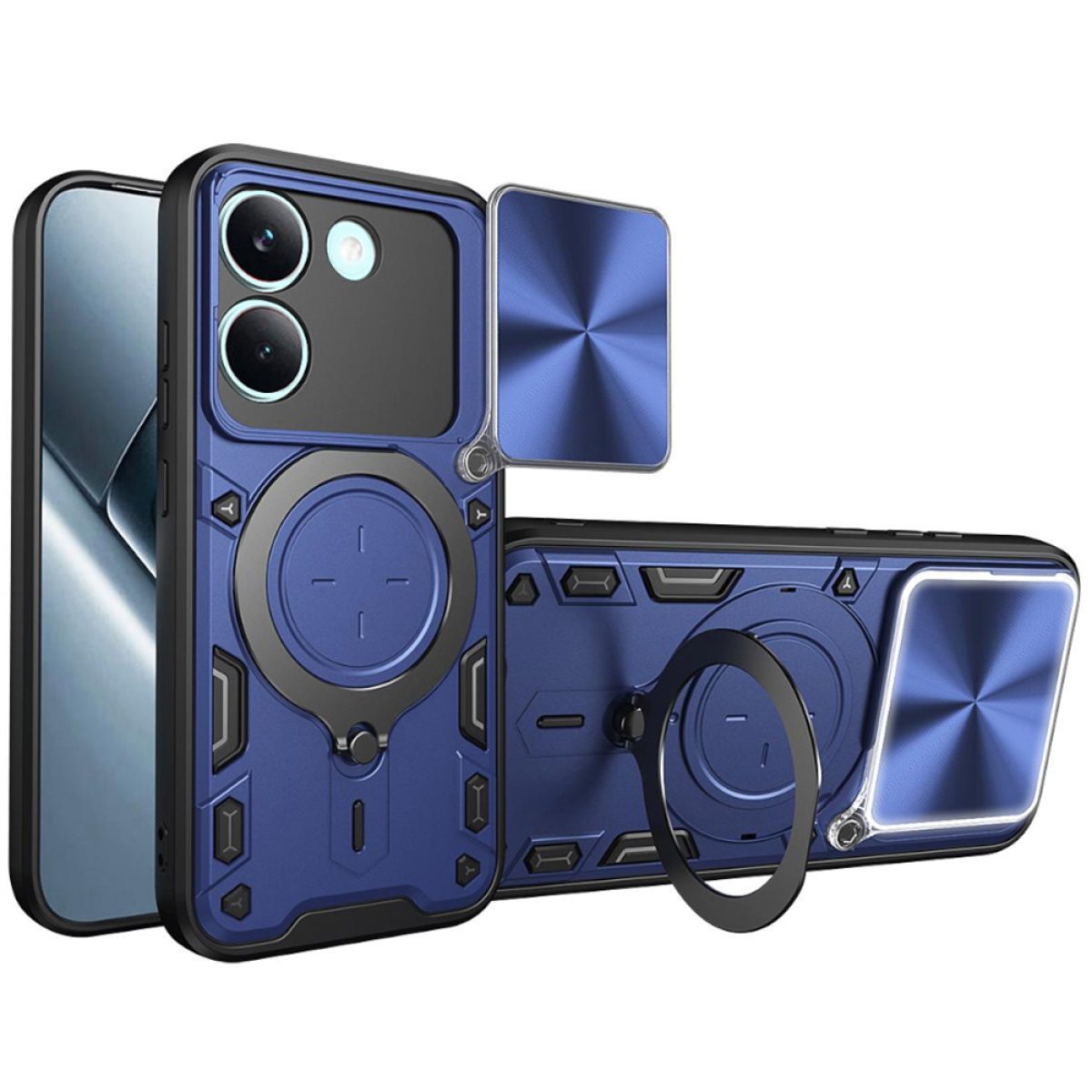 Husa pentru Xiaomi Poco X8 Pro - Techsuit CamGuard Pro - Blue