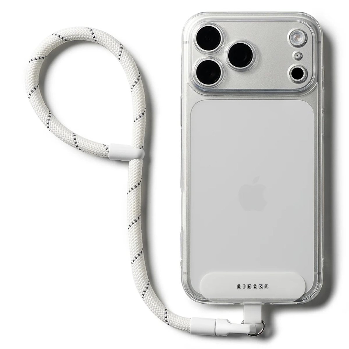 Snur pentru Smartphone, Universal - Ringke Link Flow P-Type - Cloud White