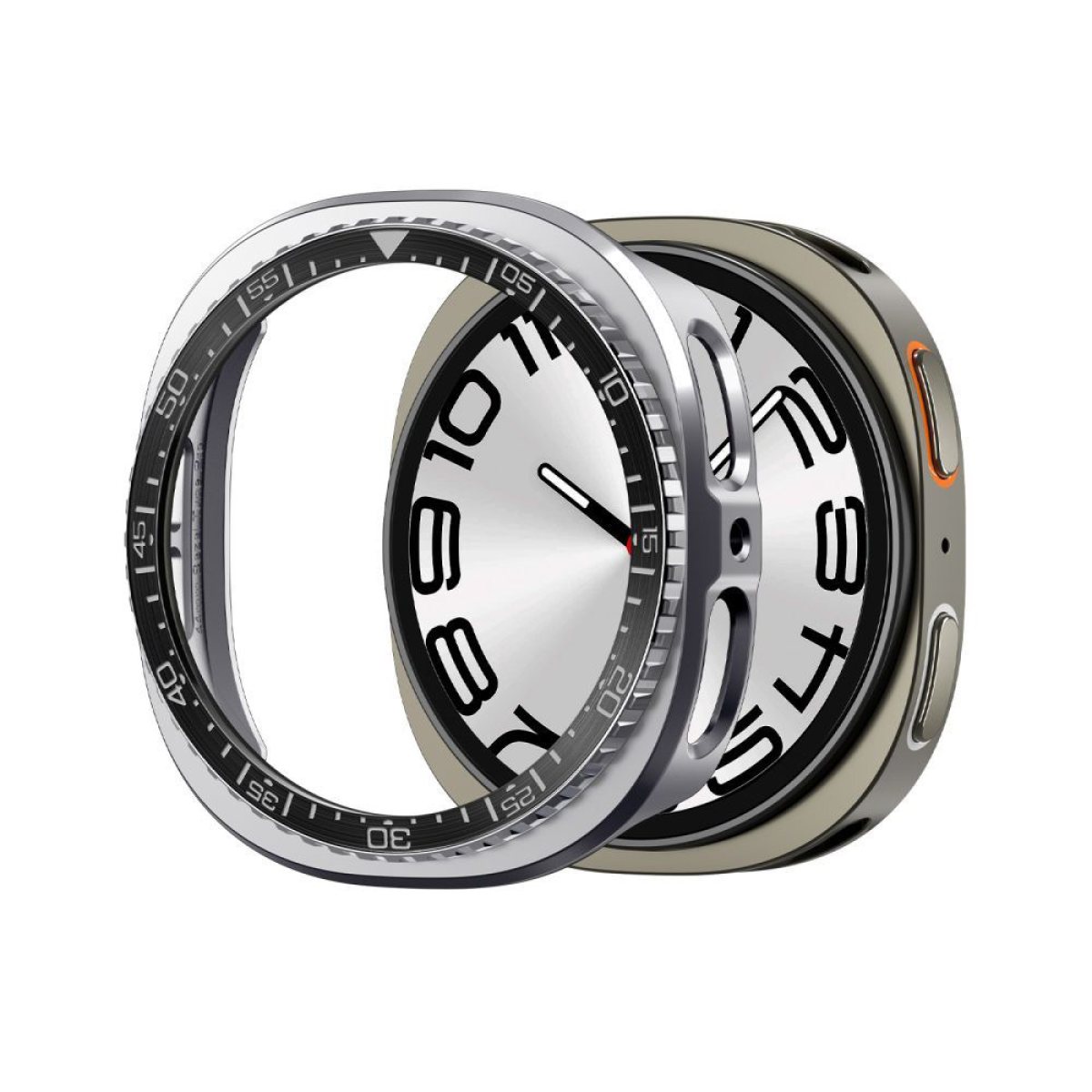 Rama pentru Samsung Galaxy Watch8 44mm - Spigen Tune Pro Diver - Black