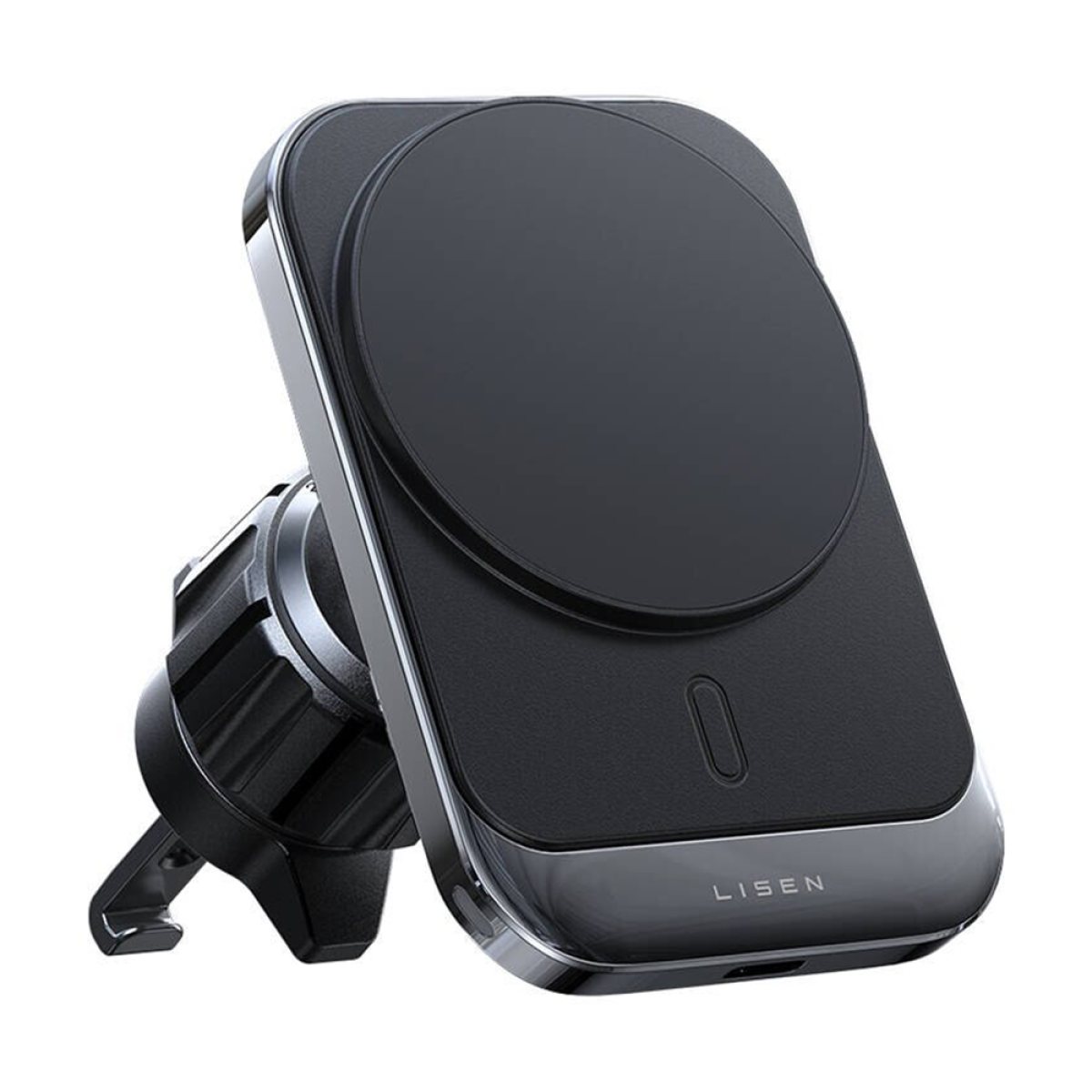 Suport pentru Telefon cu Incarcare fara Fir, 15W - Lisen (YL0223070009) - Black