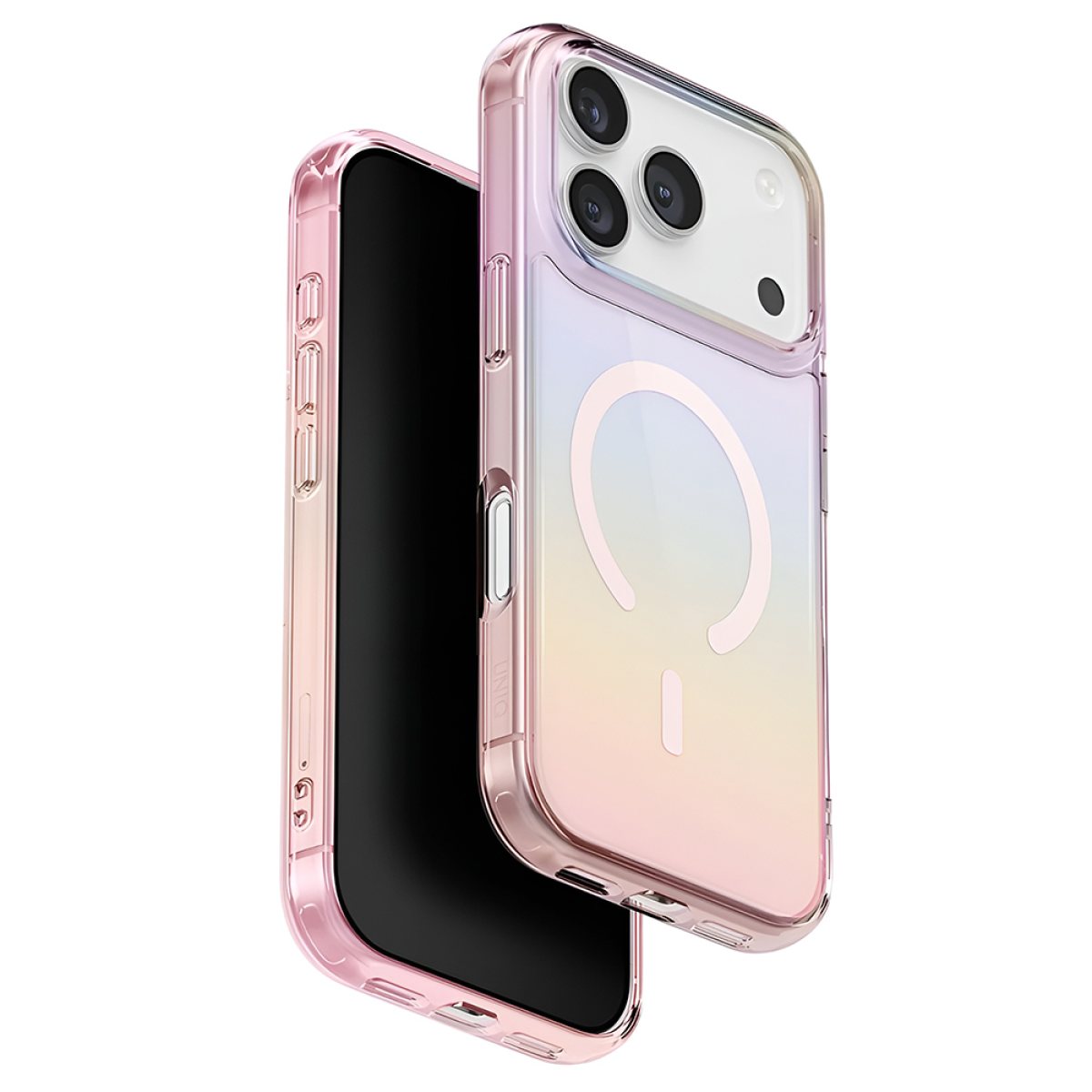 Husa pentru iPhone 17 Pro Max - UNIQ Iridescia MagClickâ„¢ - Pastel Sky