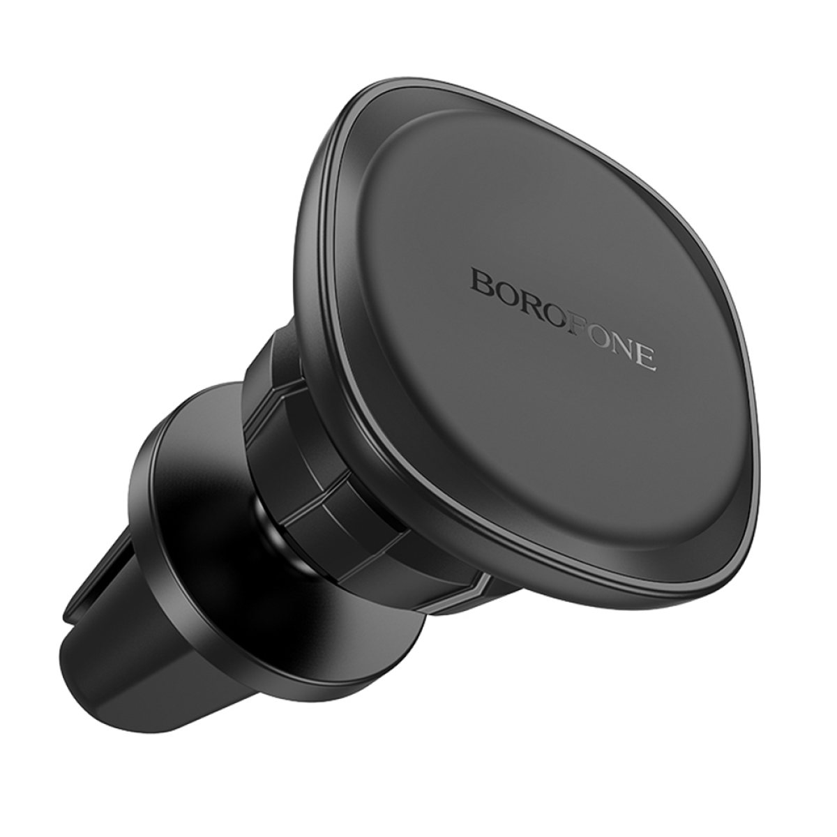 Suport de Telefon Magnetic pentru Masina cu Prindere in Grila de Ventilatie, 4.5–7 inch - Borofone Cloud (BH102) - Black
