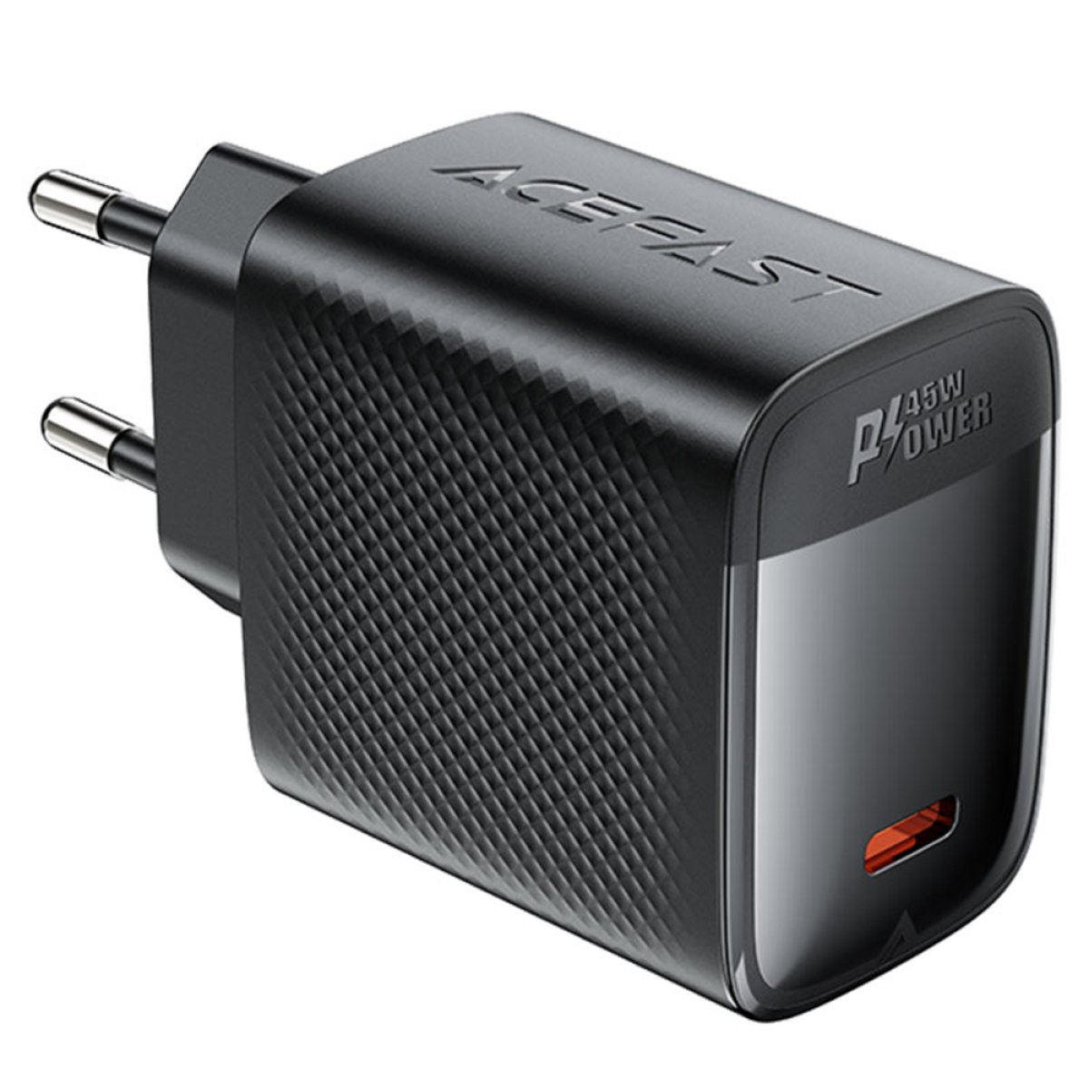 Incarcator pentru Priza, Type-C, 45W, 3A, Fast Charging - Acefast (A112) - Black