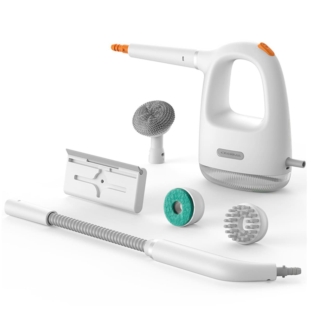 Aparat de Curatat Multifunctional, Steamer 100Â°C, 1300W - Deerma (ZQ01) - White