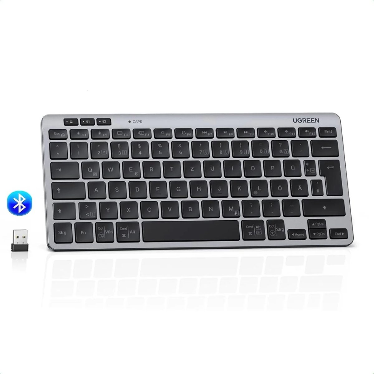 Tastatura Portabila Silentioasa, Bluetooth 5.3 - Ugreen (75049) - Black