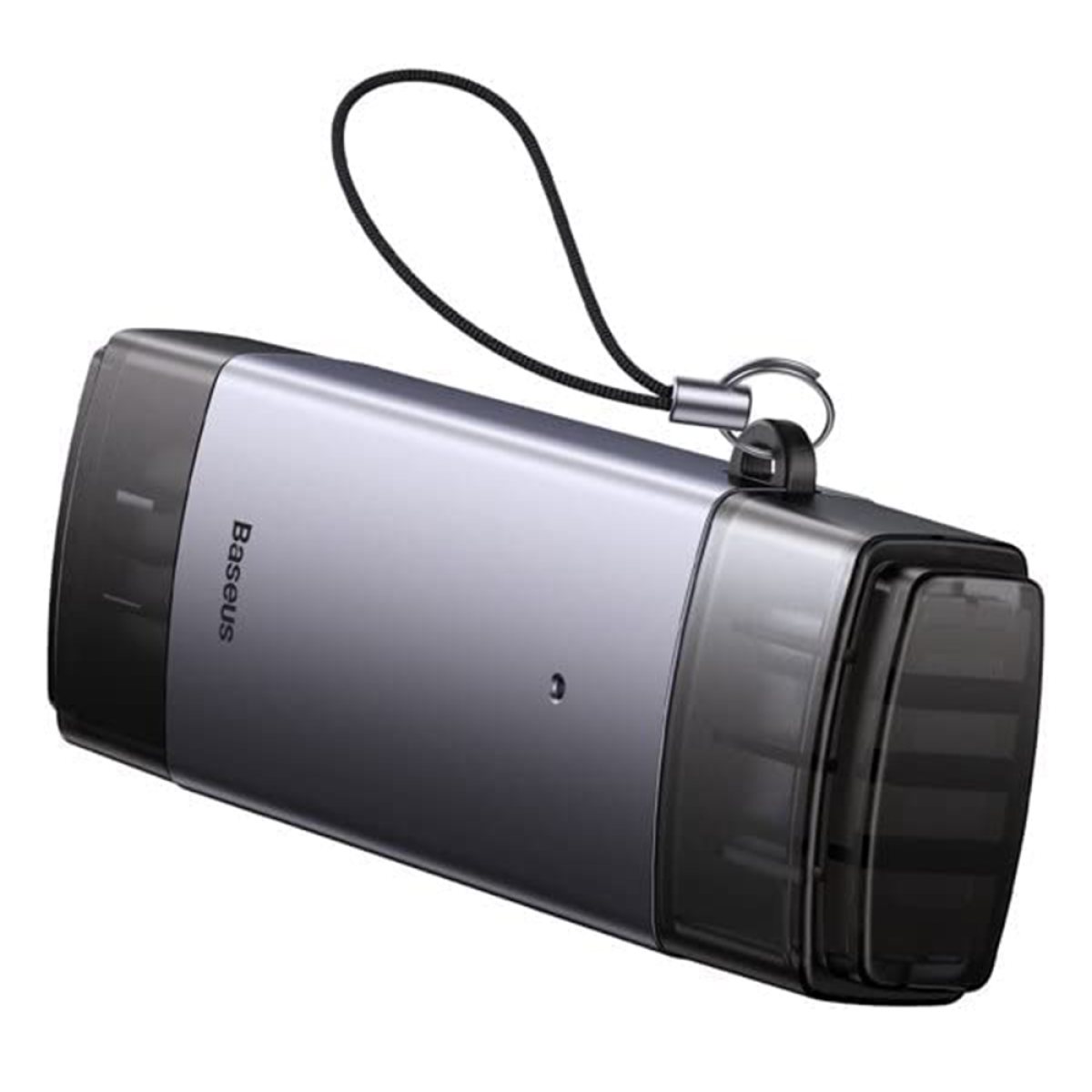 Cititor de carduri USB, Type-C 3.0 la MicroSD, SD - Baseus Lite Series (WKQX060113) - Gray