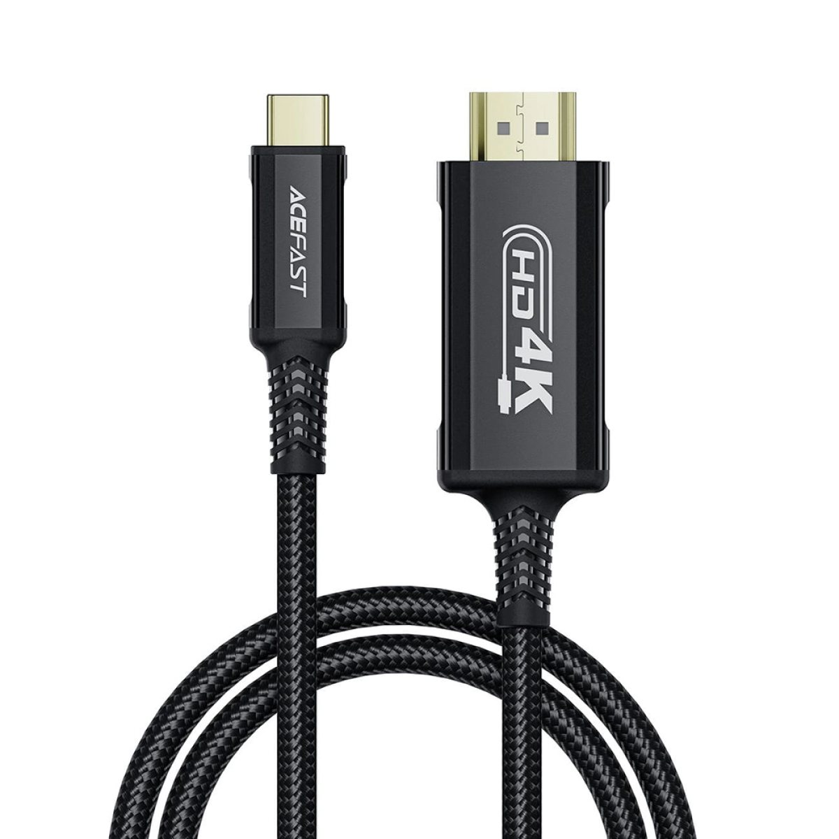 Cablu video Type-C la HDMI, 4k@60Hz, 1.8m - Acefast (C1-10) - Black