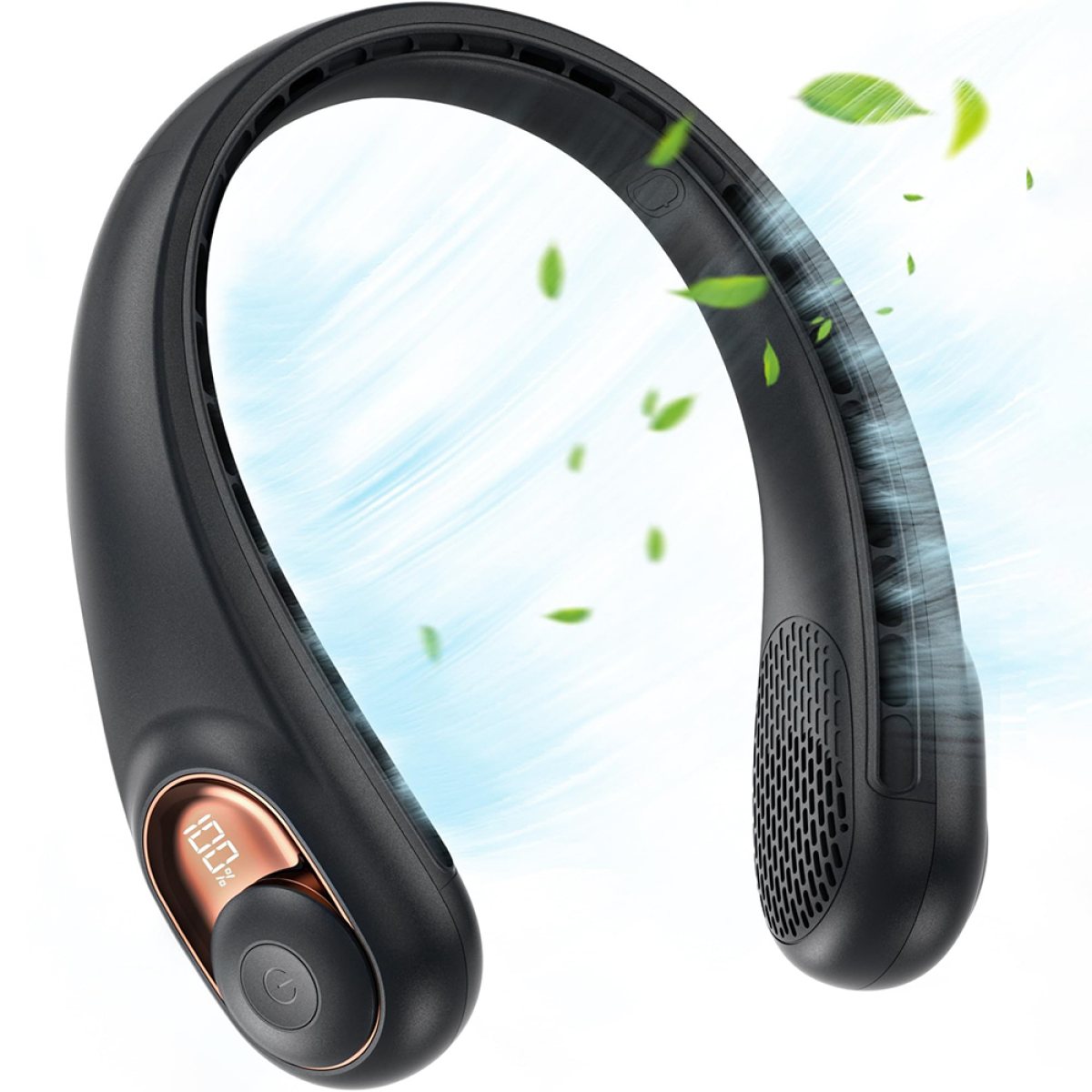 Ventilator pentru Gat 5200mAh, 5800RPM - Techsuit (S9) - Black