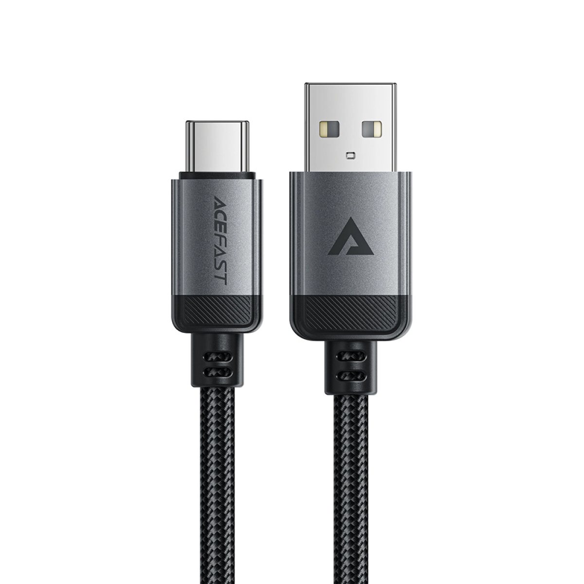 Cablu de incarcare USB la Type-C, 3A, Fast Charging, 1.2m - Acefast (C20-04) - Black