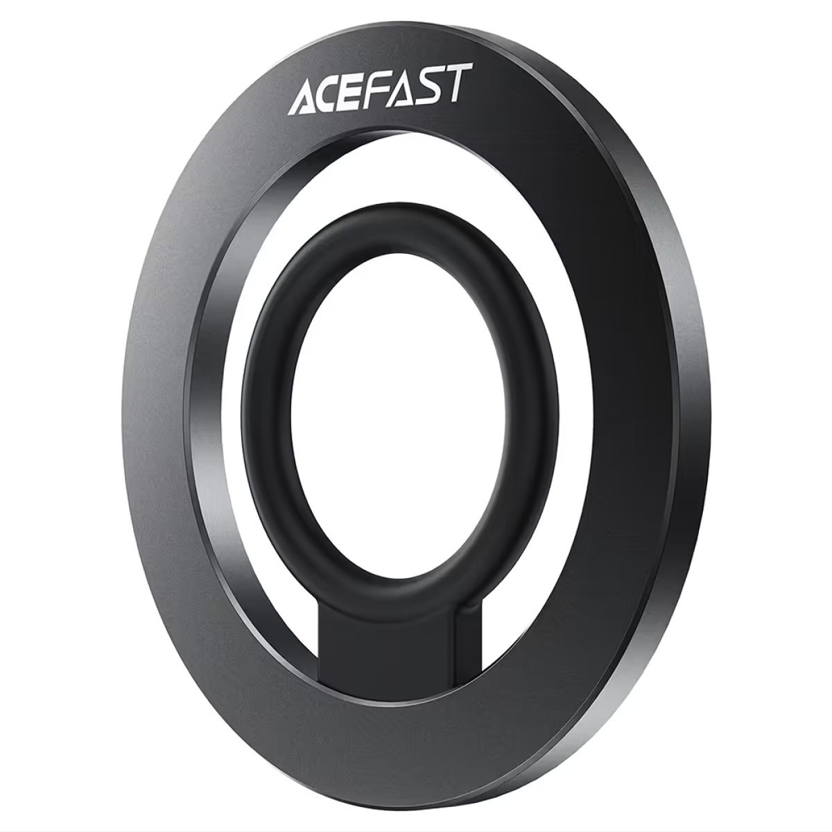 Inel Magnetic pentru Telefon, Ultra-Subtire, Magnet N52 - Acefast (E35) - Black