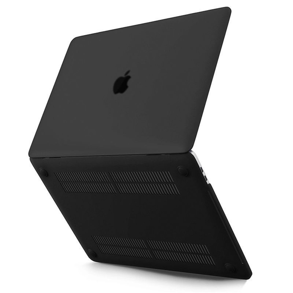 Husa pentru MacBook Air 13 (2022 / 2024) - Techsuit UltraShell - Matte Black"