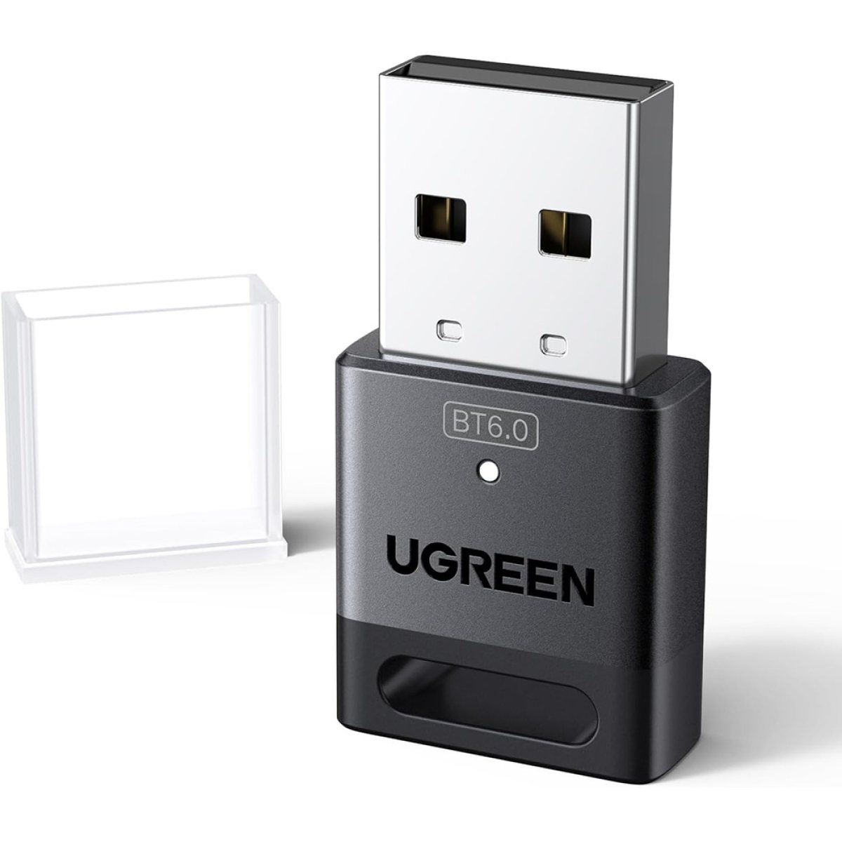 Adaptor USB, Bluetooth 6.0, Plug & Play, pentru Windows 11/10/8.1 - Ugreen (75073) - Black