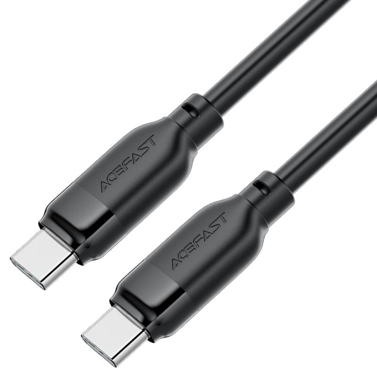 Cablu de Incarcare Type-C la Type-C, 60W, 3A, Fast Charging, 1.2m - Acefast (C16-03) - Black