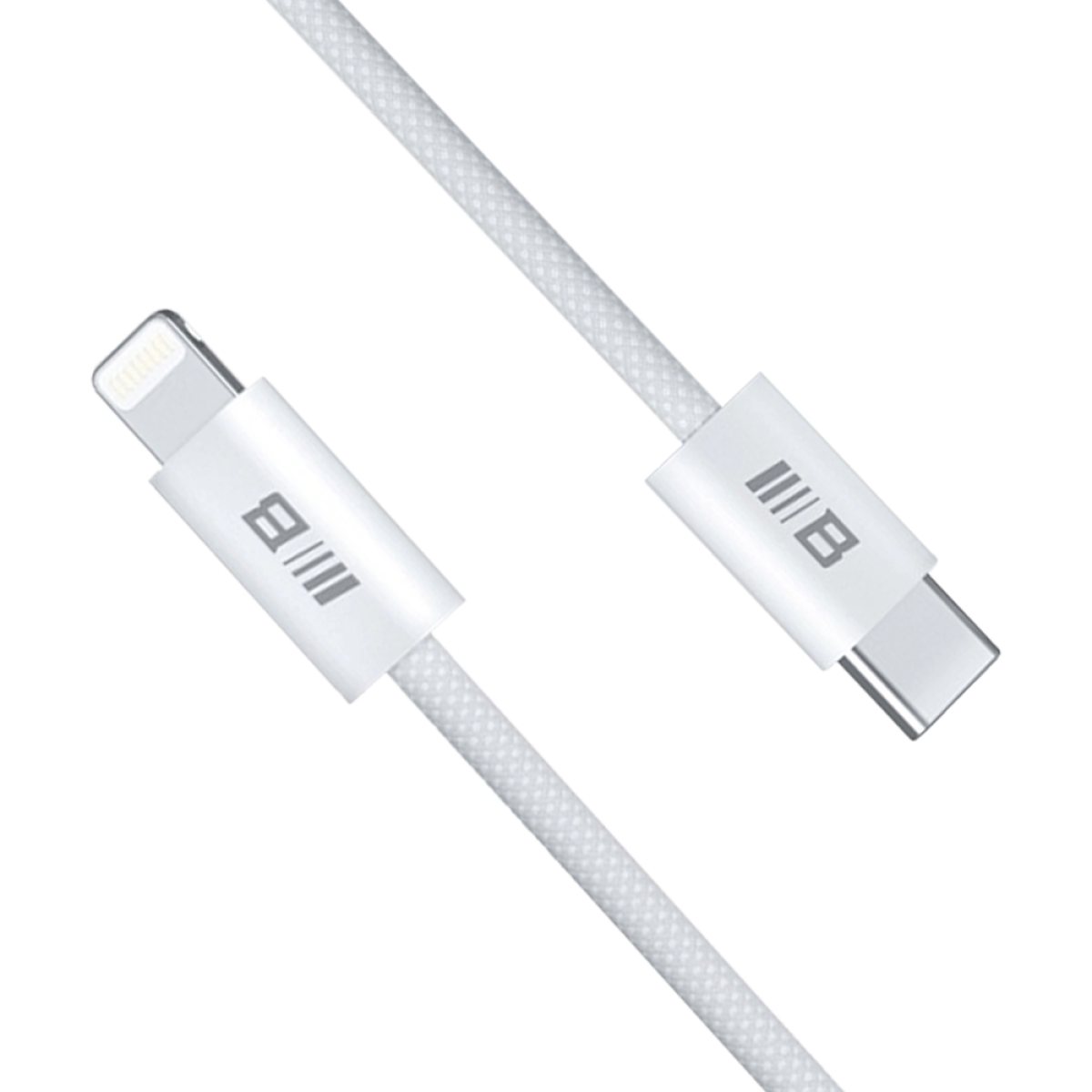 Cablu de Incarcare Type-C la Lightning, Fast Charging, 2m - Blueo - White