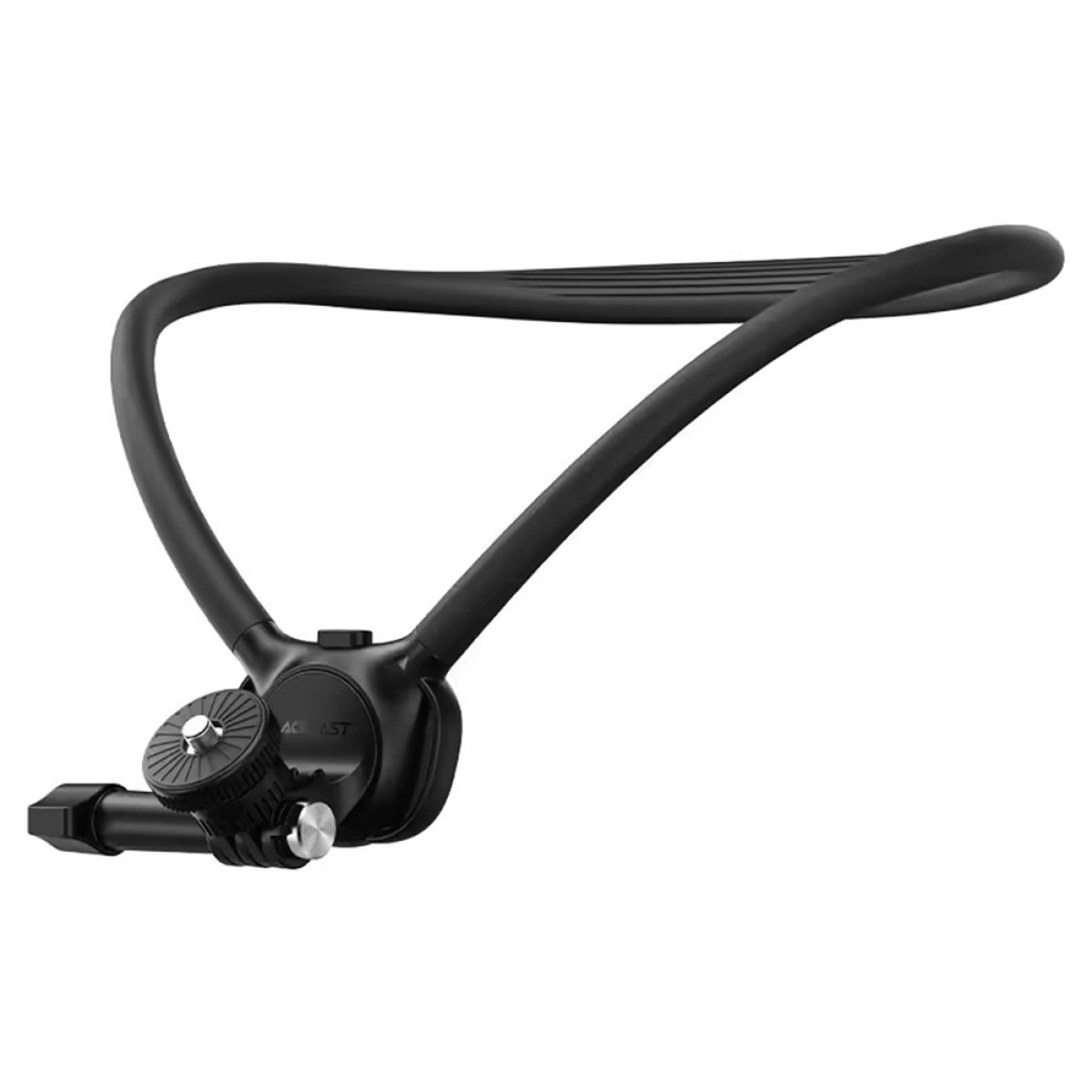 Suport Camera Sport pentru Gat, Silicon, Ergonomic - Acefast (E37)- Black
