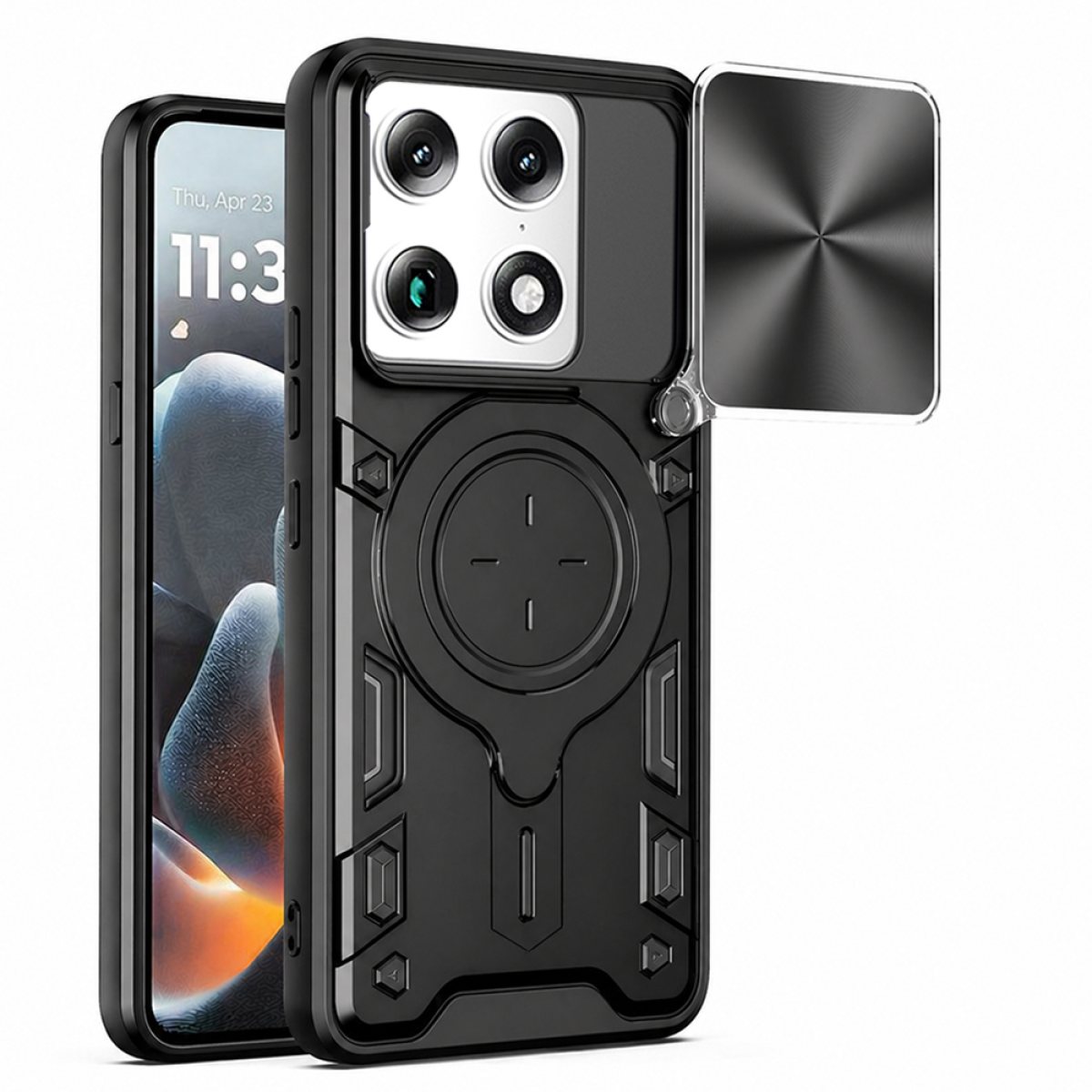 Husa pentru Motorola Signature - Techsuit CamGuard Pro - Black