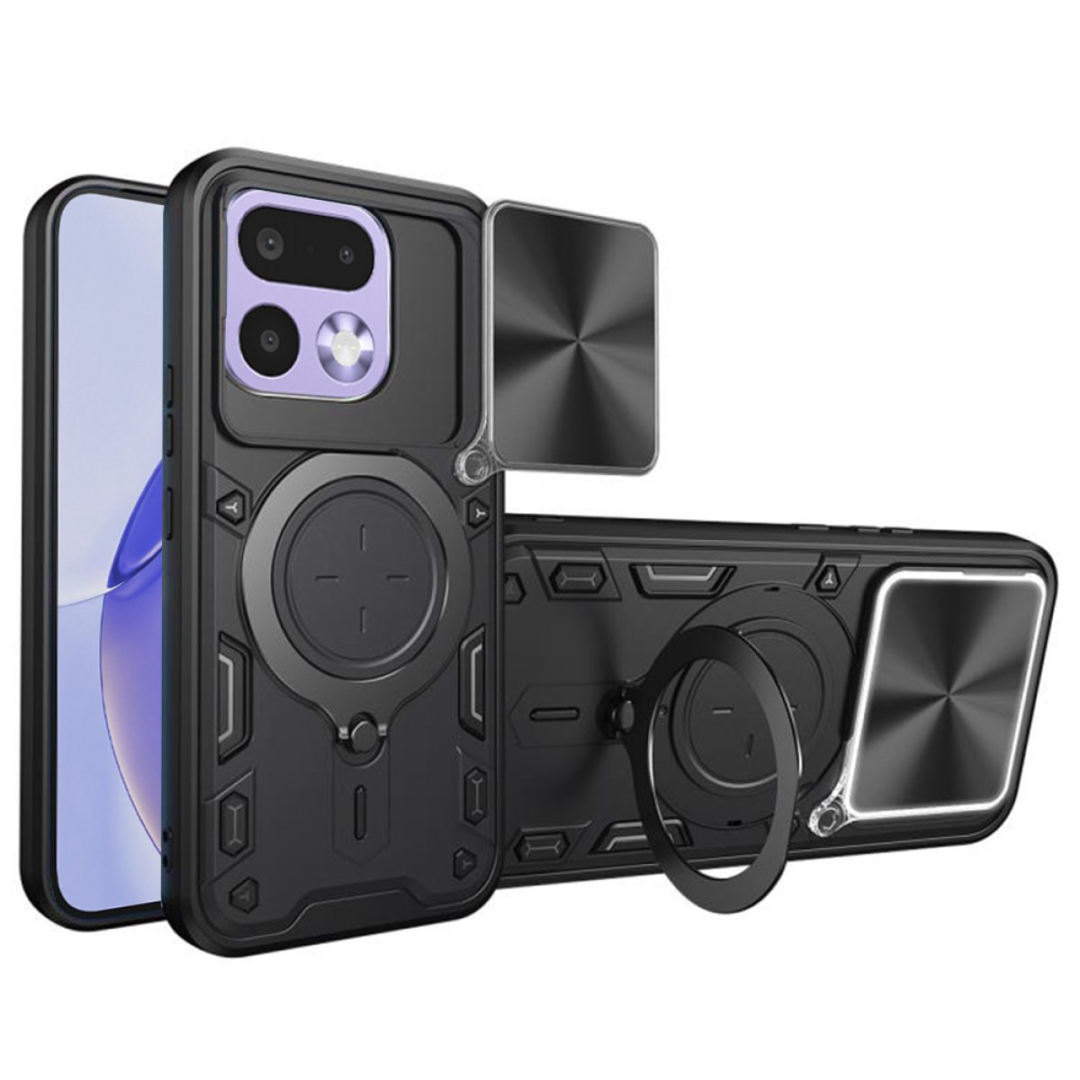 Husa pentru Realme 16 Pro - Techsuit CamGuard Pro - Black