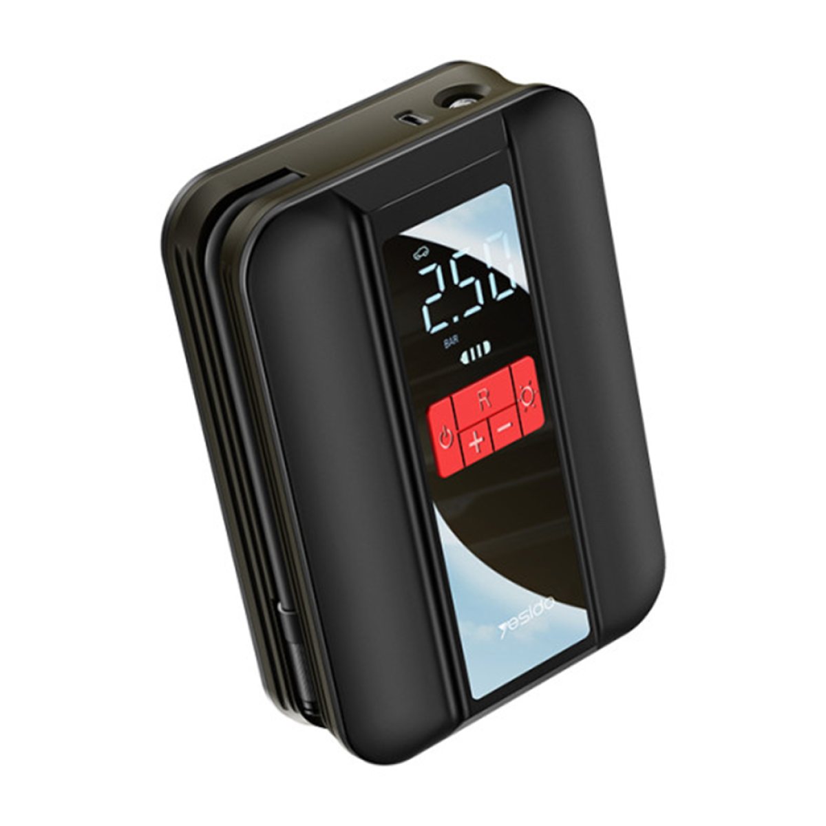 Compresor Auto, 4000mAh, 3-150PSI, Ecran LED - Yesido (VC04) - Black