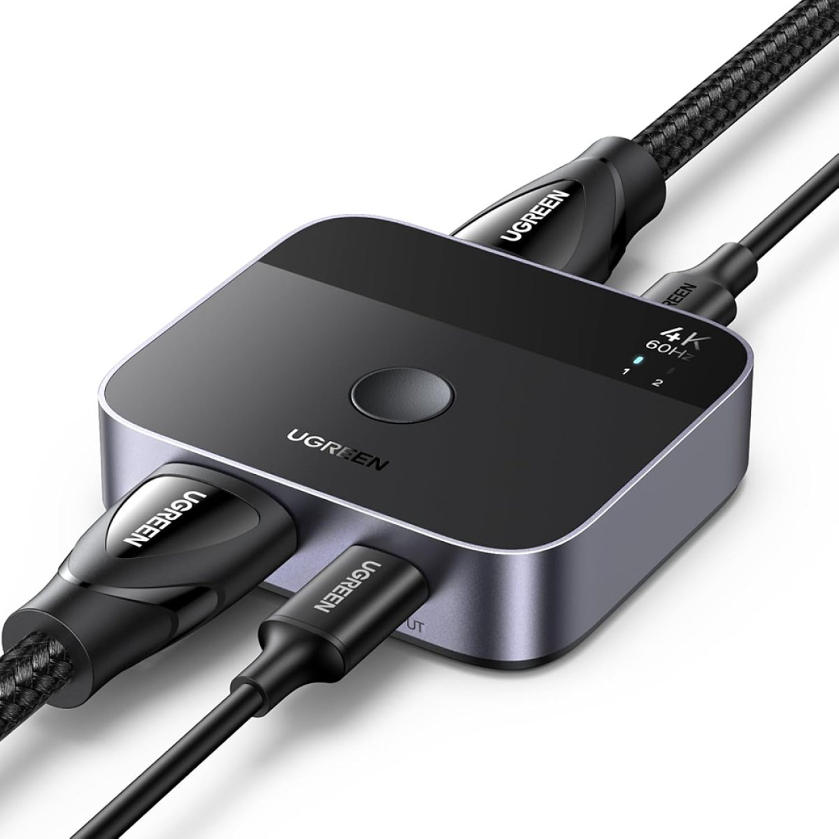 Switch, 2in, 1out, 4K@60Hz - Ugreen AW503 (55452) - Grey