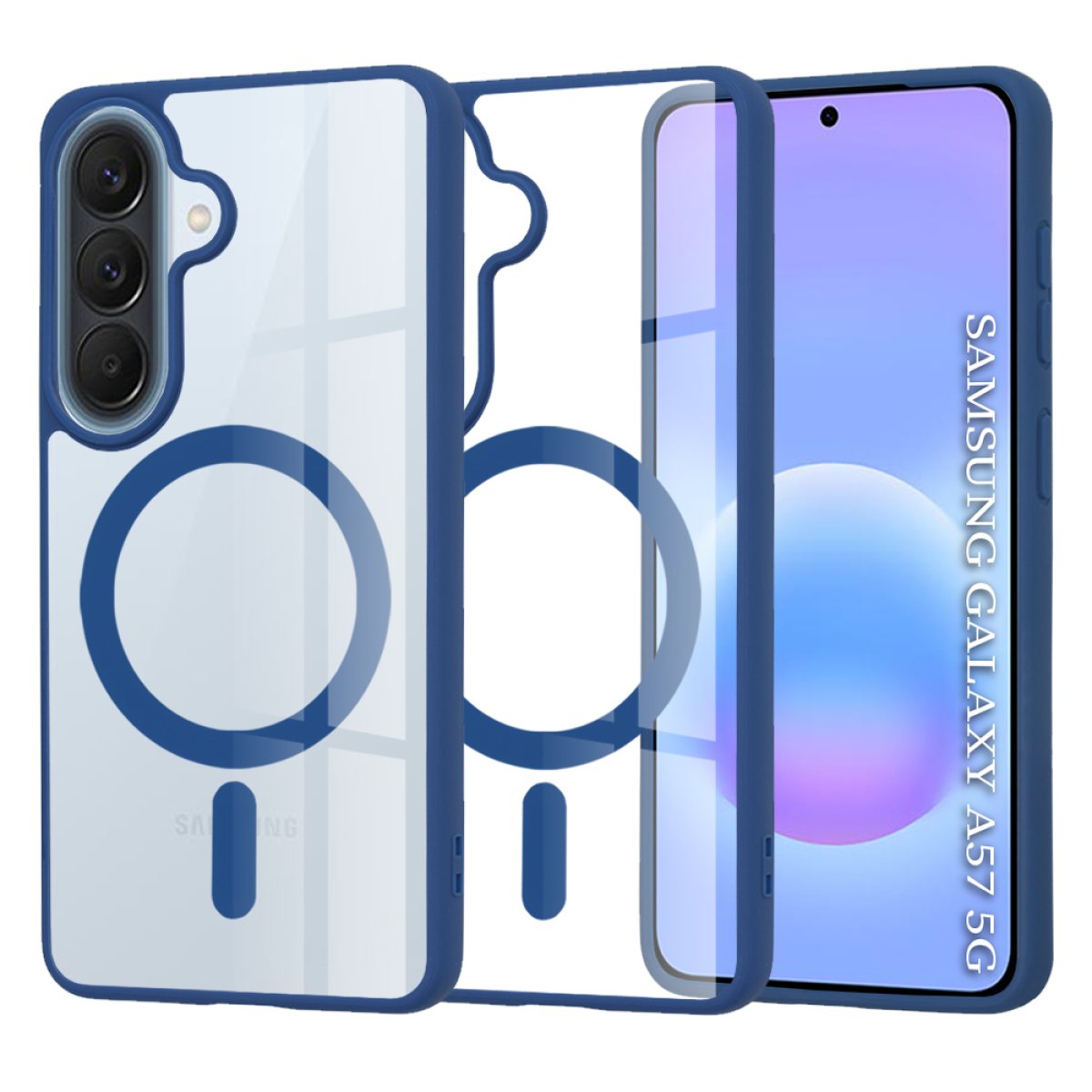 Husa pentru Samsung Galaxy A57 5G - Techsuit MagSafe Pro - Blue