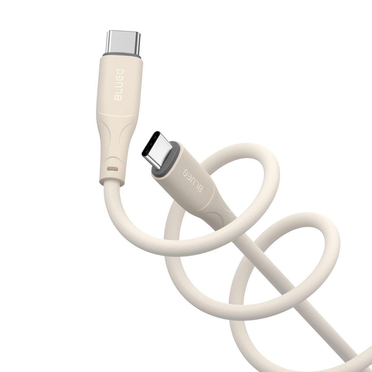 Cablu de Incarcare Type-C la Type-C, Fast Charging, 1.5m - Blueo Ape Lengend - Grey