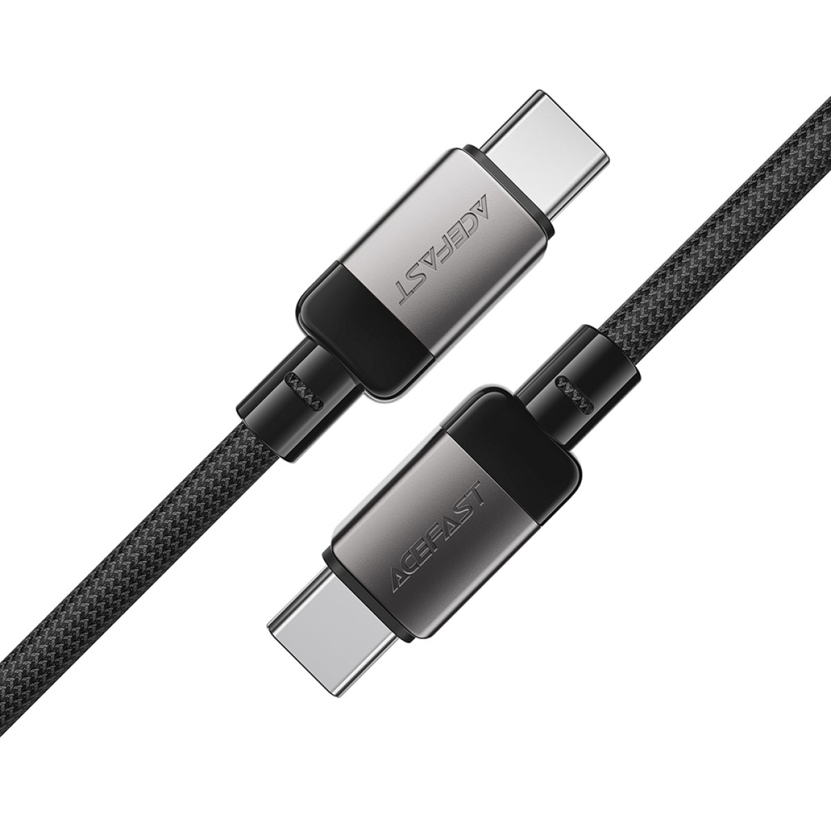 Cablu de date Type-C to Type-C, 60W, Fast Charging, 1.2m - Black