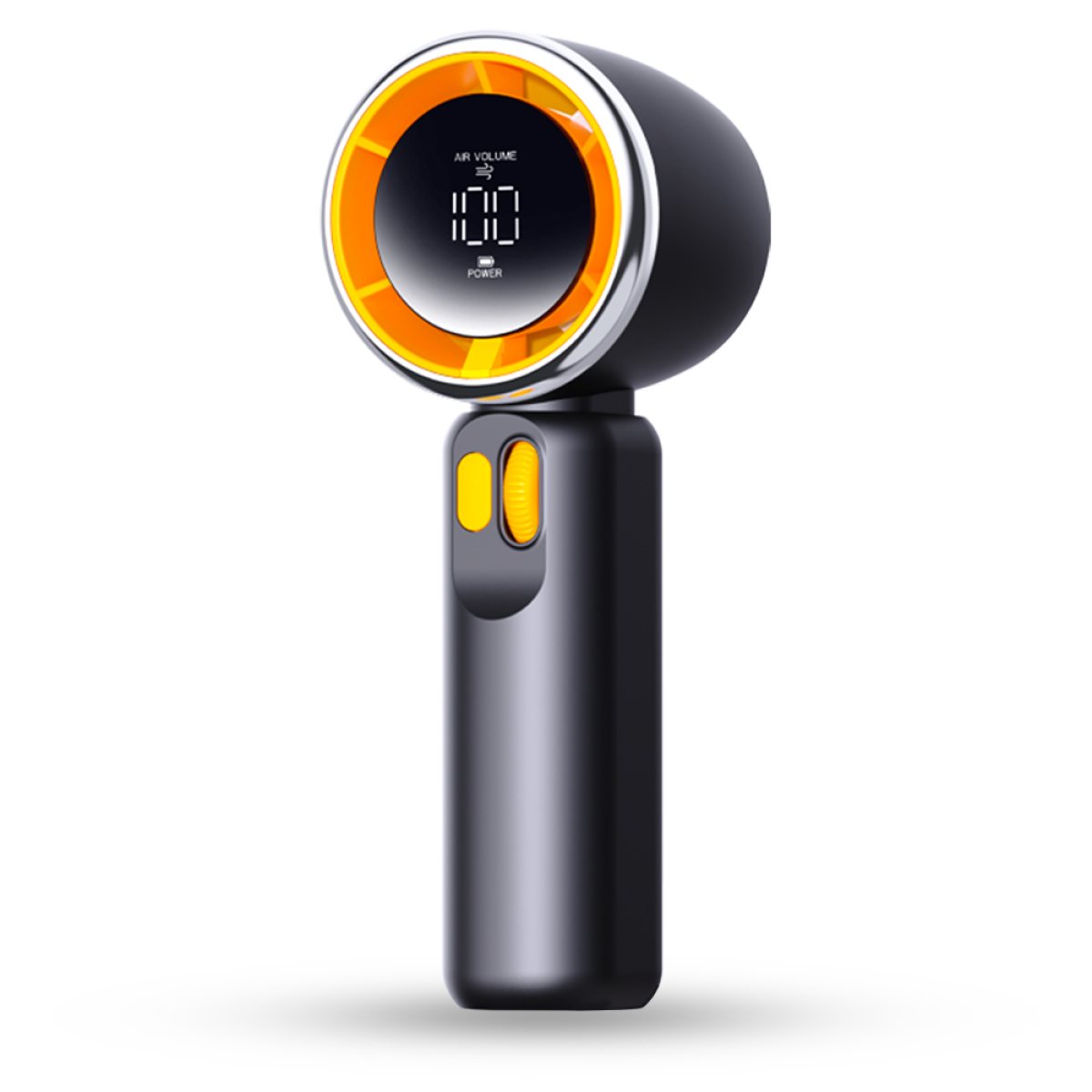 Ventilator Portabil cu Acumulator si Display Digital - Techsuit (Z11) - Black