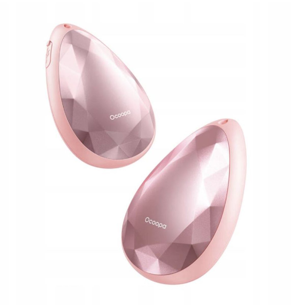 Incalzitoare pentru Maini, Type-C, Caldura Ajustabila, Design Magnetic, IP34, 2x 2000mAh - Ocoopa (UT3041-PINK) - Pink